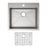 Crosstown Stainless Steel Kitchen Sink 2