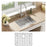 Crosstown Stainless Steel Kitchen Sink 3