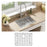 Crosstown Stainless Steel Kitchen Sink 3