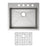 Crosstown Stainless Steel Kitchen Sink 1
