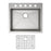 Crosstown Stainless Steel Kitchen Sink 2