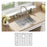 Crosstown Stainless Steel Kitchen Sink 3