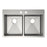 Crosstown Stainless Steel Kitchen Sink 2