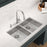 Crosstown Stainless Steel Kitchen Sink 4
