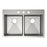 Crosstown Stainless Steel Kitchen Sink 2