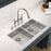 Crosstown Stainless Steel Kitchen Sink 4