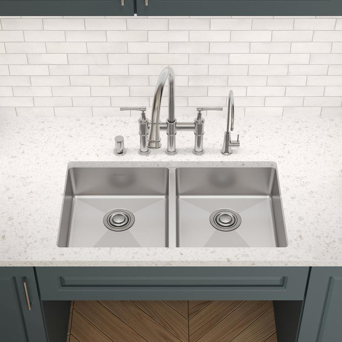 Crosstown Stainless Steel Kitchen Sink 6