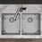 Crosstown Stainless Steel Kitchen Sink 4