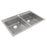 Crosstown Stainless Steel Kitchen Sink 1