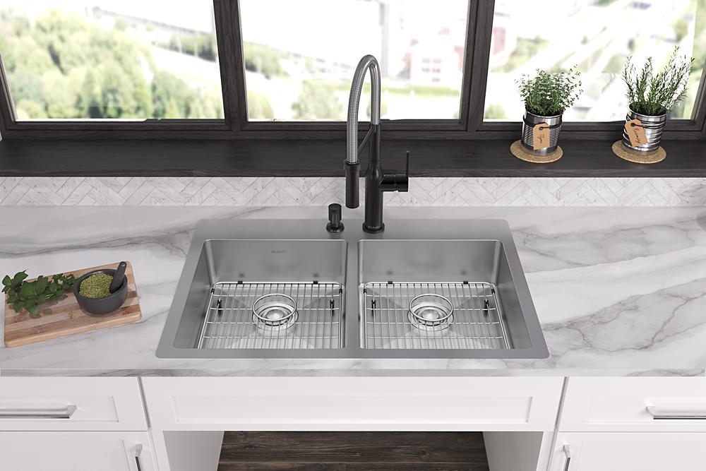 Crosstown Stainless Steel Kitchen Sink 5