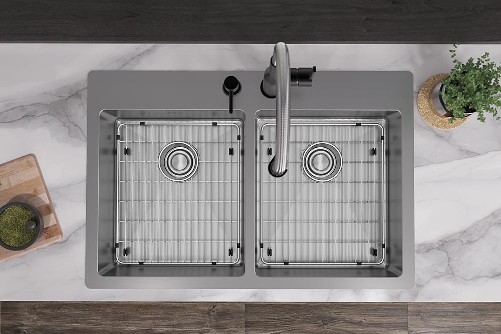Crosstown Stainless Steel Kitchen Sink 3