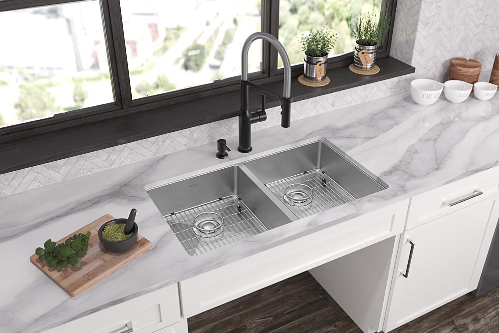 Crosstown Stainless Steel Kitchen Sink 7