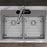 Crosstown Stainless Steel Kitchen Sink 3