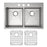Crosstown Stainless Steel Kitchen Sink 2