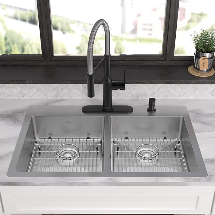 Crosstown Stainless Steel Kitchen Sink 5
