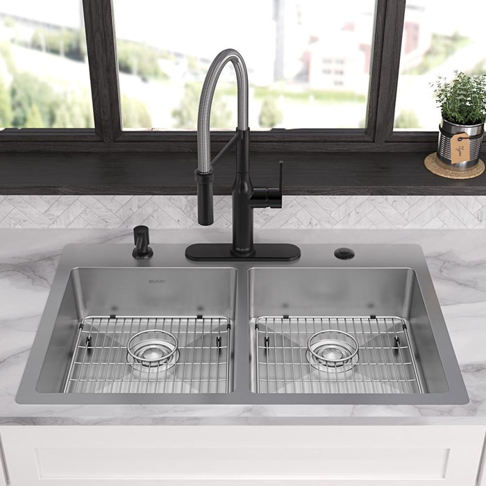Crosstown Stainless Steel Kitchen Sink 6