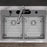 Crosstown Stainless Steel Kitchen Sink 3