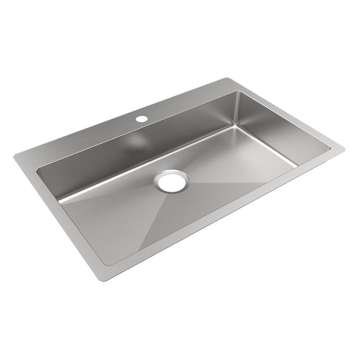 Crosstown Stainless Steel Kitchen Sink 1