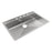 Crosstown Stainless Steel Kitchen Sink 1