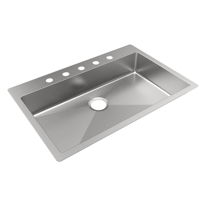 Crosstown Stainless Steel Kitchen Sink 1