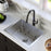 Stainless Steel Stainless Steel Kitchen Sink Satin Brushed 4