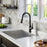 Stainless Steel Stainless Steel Kitchen Sink Satin Brushed 5
