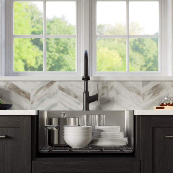 Stainless Steel Stainless Steel Kitchen Sink Satin Brushed 6