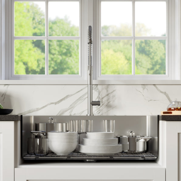 Stainless Steel Stainless Steel Kitchen Sink Satin Brushed 7