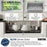 Stainless Steel Stainless Steel Kitchen Sink Satin Brushed 8