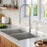 Stainless Steel Stainless Steel Kitchen Sink Satin Brushed 5