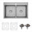 Stainless Steel Stainless Steel Kitchen Sink Satin Brushed 1