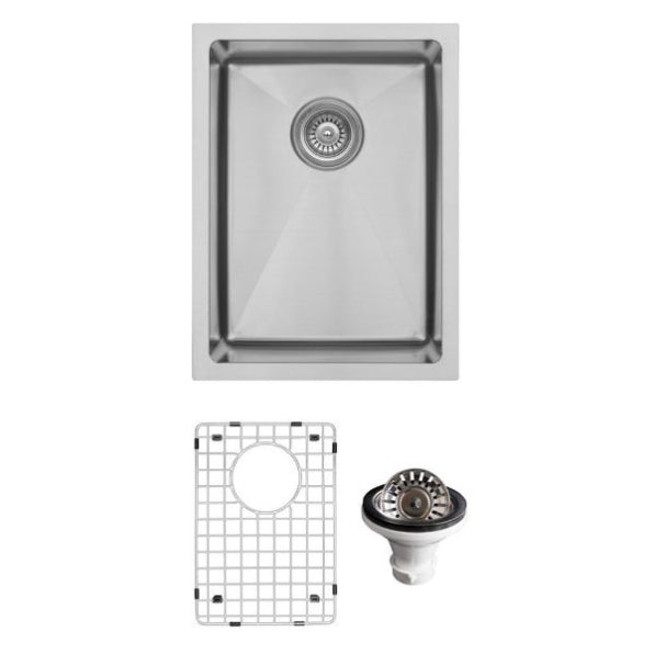 Stainless Steel Stainless Steel Kitchen Sink Satin Brushed 1