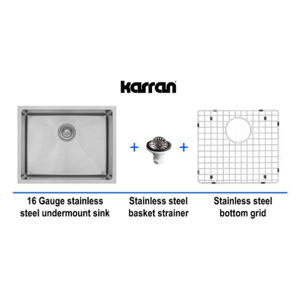 Stainless Steel Stainless Steel Kitchen Sink Satin Brushed 3