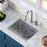 Stainless Steel Stainless Steel Kitchen Sink Satin Brushed 5
