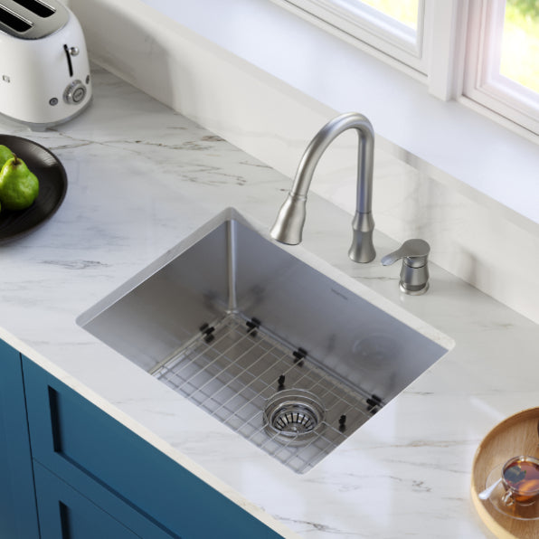 Stainless Steel Stainless Steel Kitchen Sink Satin Brushed 5