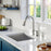 Stainless Steel Stainless Steel Kitchen Sink Satin Brushed 6