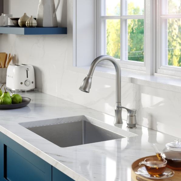 Stainless Steel Stainless Steel Kitchen Sink Satin Brushed 6