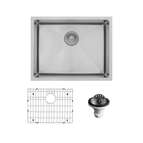 Stainless Steel Stainless Steel Kitchen Sink Satin Brushed 1