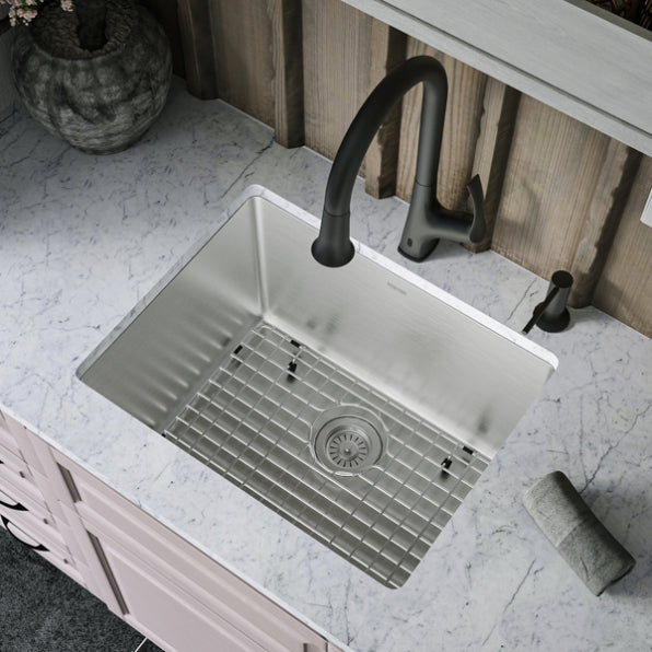 Stainless Steel Stainless Steel Kitchen Sink Satin Brushed 3