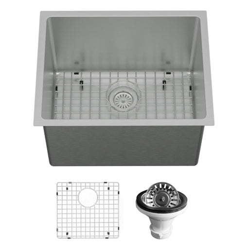Stainless Steel Stainless Steel Kitchen Sink Satin Brushed 1