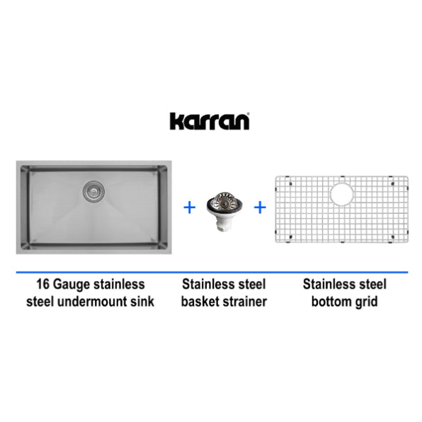 Stainless Steel Stainless Steel Kitchen Sink Satin Brushed 2