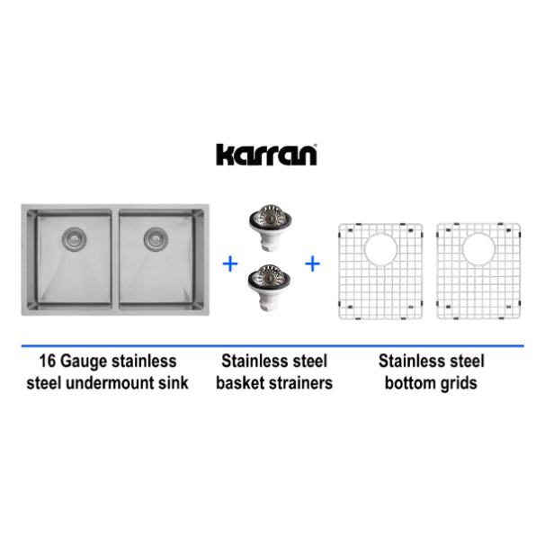 Stainless Steel Stainless Steel Kitchen Sink Satin Brushed 3
