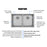 Stainless Steel Stainless Steel Kitchen Sink Satin Brushed 4