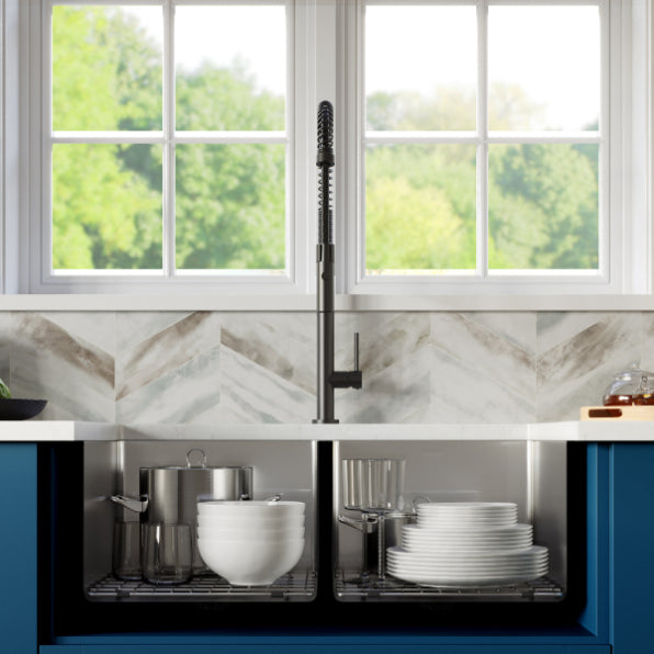 Stainless Steel Stainless Steel Kitchen Sink Satin Brushed 7