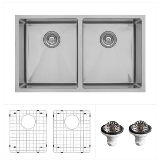 Stainless Steel Stainless Steel Kitchen Sink Satin Brushed 1