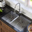 Stainless Steel Stainless Steel Kitchen Sink Satin Brushed 3