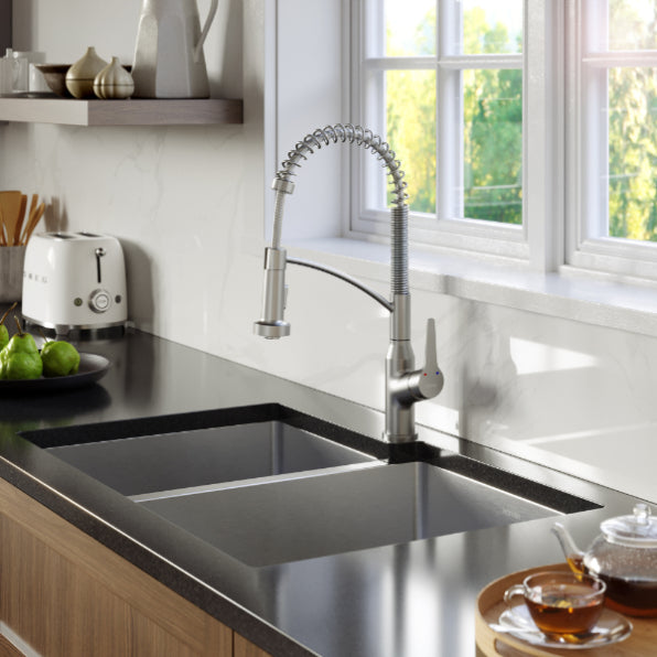 Stainless Steel Stainless Steel Kitchen Sink Satin Brushed 4