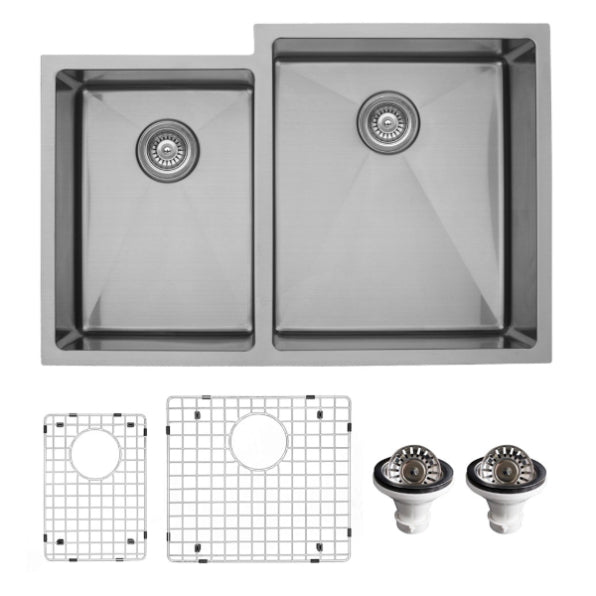 Stainless Steel Stainless Steel Kitchen Sink Satin Brushed 1