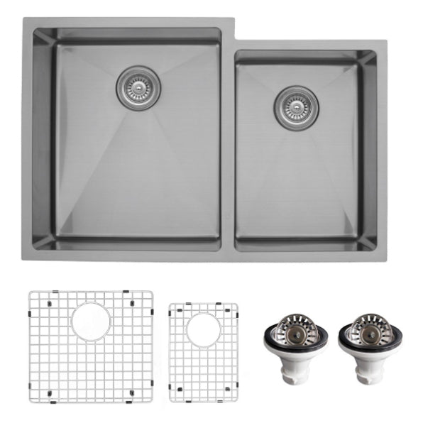Stainless Steel Stainless Steel Kitchen Sink Satin Brushed 1
