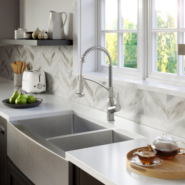 Stainless Steel Stainless Steel Kitchen Sink Satin Brushed 4